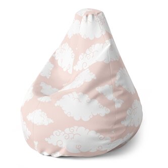 Dětský sedací vak Pear Oblaka: 70 x 95 x 15 cm