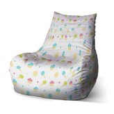 Dětský sedací vak Bean Zmrzlinky s muffiny: 60 x 70 x 70 cm