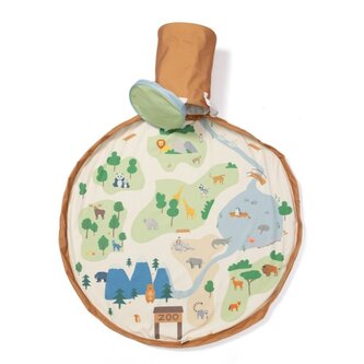 PLAY&GO SOO 601628 Kosz i mata 2w1 Zoo