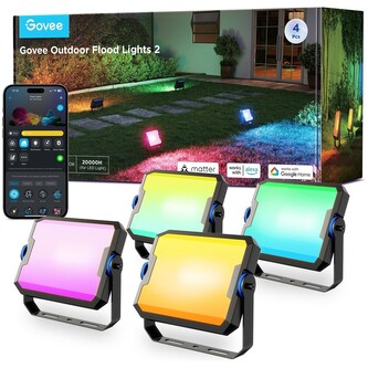 Govee Flood Lights 2 venkovní SMART LED světla 4ks
