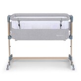 KINDERKRAFT SELECT Postýlka dětská polohovatelná Neste Air Grey Wood, Premium