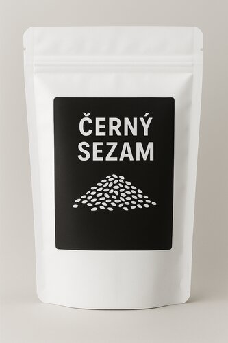 Sezam černý 500 g LES FRUITS DU PARADIS