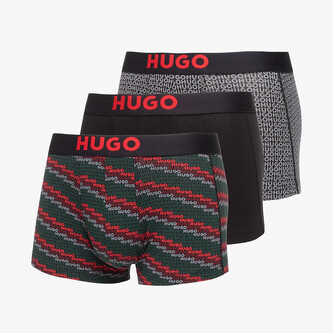 3PACK pánské boxerky HUGO vícebarevné (50549140 960) L