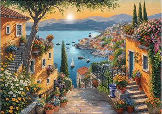 ANATOLIAN Puzzle Směrem k přístavu XL 700 dílků