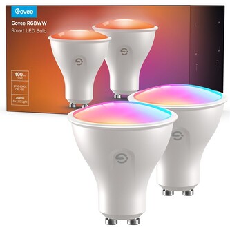 Govee Smart žárovka RGBWW 4,8W-50W 400lm GU10 Long Life 2ks