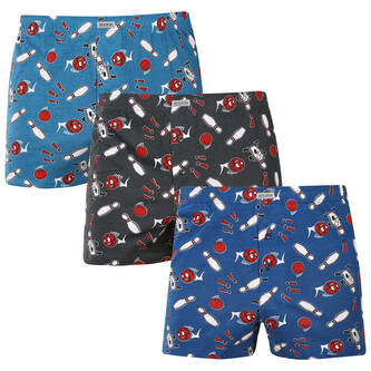 3PACK pánské trenky Andrie vícebarevné (PS 5932) XXL