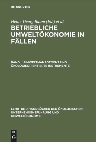 Betriebliche Umweltökonomie in Fällen 2