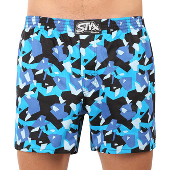 Pánské trenky Styx premium art klasická guma maskáč hranatý (AP1858) S
