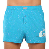 Pánské trenky Andrie modré (PS 5933-blue) XXL