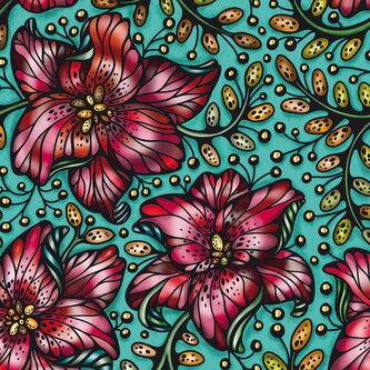 CURIOSI Čtvercové puzzle Q Gold: Vzor III 72 dílků