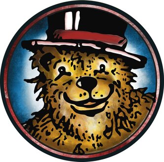 CURIOSI Kulaté puzzle Picoli: Medvěd 33 dílků