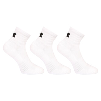 3PACK ponožky Under Armour bílé (1386372 100) M