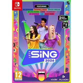 Let’s Sing 2026 + 2 mikrofony (Switch)