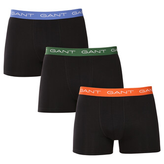 3PACK pánské boxerky Gant černé (902533004-005) M
