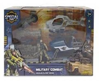 Zestaw wojskowy z helikopterem