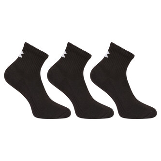 3PACK ponožky Under Armour černé (1386372 001) XL