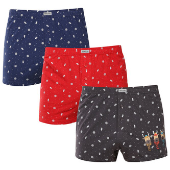 3PACK pánské trenky Andrie vícebarevné (PS 5911) L