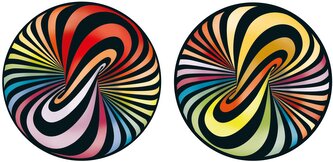 CURIOSI Oboustranné dřevěné puzzle Double: Lolly 88 dílků