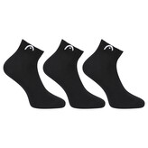 3PACK ponožky HEAD kotníkové černé (701229017 001) L