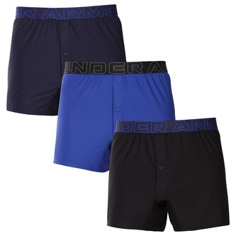 3PACK pánské trenky Under Armour vícebarevné (1390498 400) XL