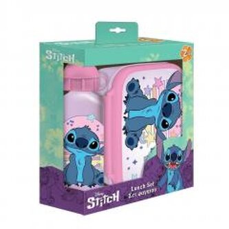 Lunch box butelka + pudełko Lilo&Stitch;