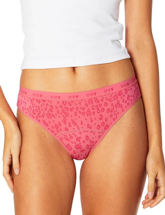 Menstruační kalhotky pro dívky Love Luna Bikini Red Hearts (LLUWFIBI) 164