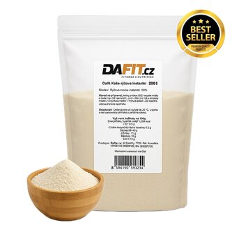 Dafit Kaše instantní 2000 g rýžová