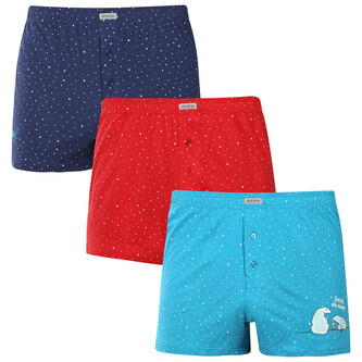 3PACK pánské trenky Andrie vícebarevné (PS 5933) XL