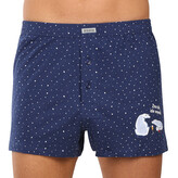 Pánské trenky Andrie vícebarevné (PS 5933-darkblue) M