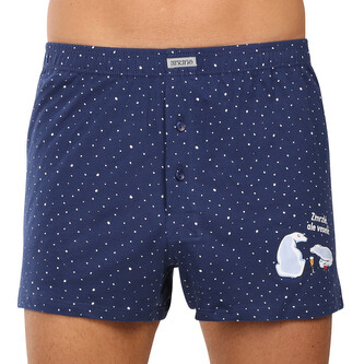 Pánské trenky Andrie vícebarevné (PS 5933-darkblue) M