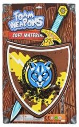 Miecz i tarcza piankowe