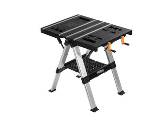 Skládací pracovní stůl 82×81,5×62,5 cm, s upínáním - KRAFT&DELE;