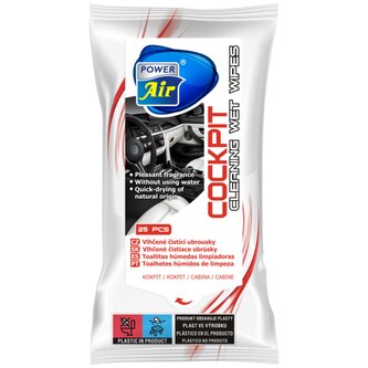 Vlhčené ubrousky - Cockpit