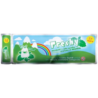 Odpadkové pytle SMP Freshy máta 40L, 15ks