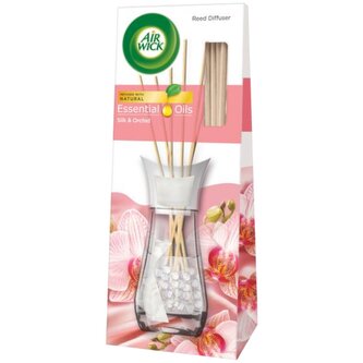 Air Wick vzácné hedvábí a orchidej vonné tyčinky, 30 ml