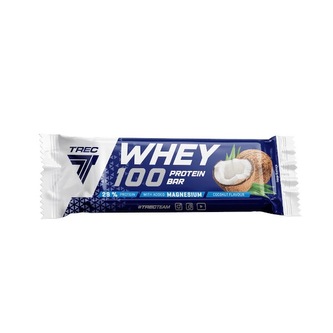 PROTEINOVÁ TYČINKA 40G S PŘÍCHUTÍ KOKOSU TREC WHEY 100