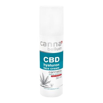 cannabellum CBD pleťový krém s kyselinou hyaluronovou 30 ml