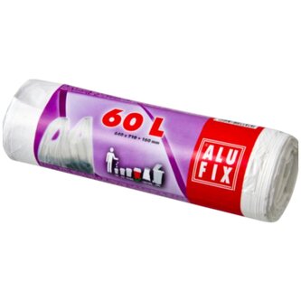 Alufix Pytle na odpadky s uchy 60 l 12 ks