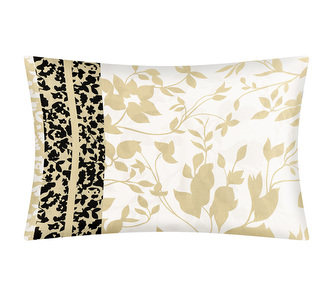 Povláček bavlna - Bílá,Béžová - 40x60 cm