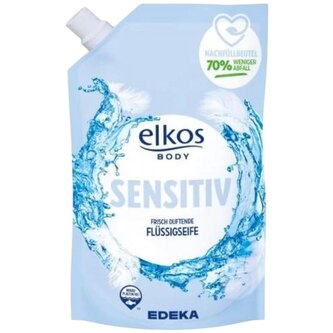 ELKOS Flüssigseife 1000ml Sensitiv - tek.mýdlo náhr.náplň