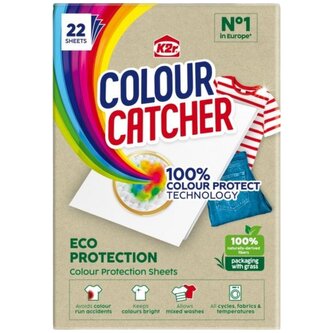 K2R ubrousky pro praní prádla Colour Catcher Eco Protection 22 ks