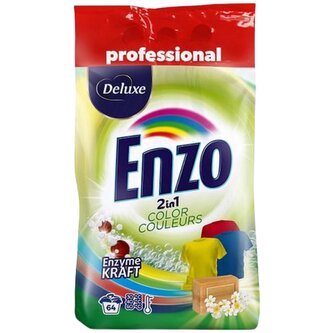 Deluxe Enzo prací prášek Professional 4,5kg 2in1 Color - 64PD