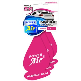 IMAGINE CLASSIC papírový osvěžovač 3Pack - Bubble Gum