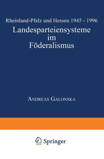 Landesparteiensysteme im Föderalismus