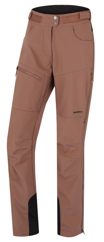 Dámské softshell kalhoty Keson L brown - L