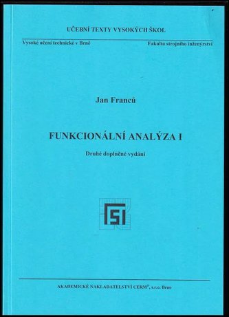 Funkcionální analýza I