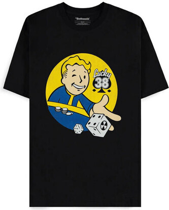 Tričko Difuzed Fallout - Lucky 38 Dice S
