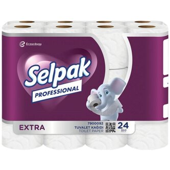 Selpak Professional Extra toaletní papír 2 vrstvý - 24rolí