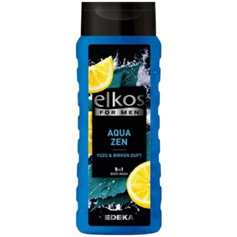 ELKOS spr.gel Men 5v1 Aqua Zen Yuzu & Birken Duft 400ml
