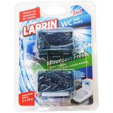 Larrin 3v1 Mountain Fresh WC blok do nádržky, 2 × 50 g